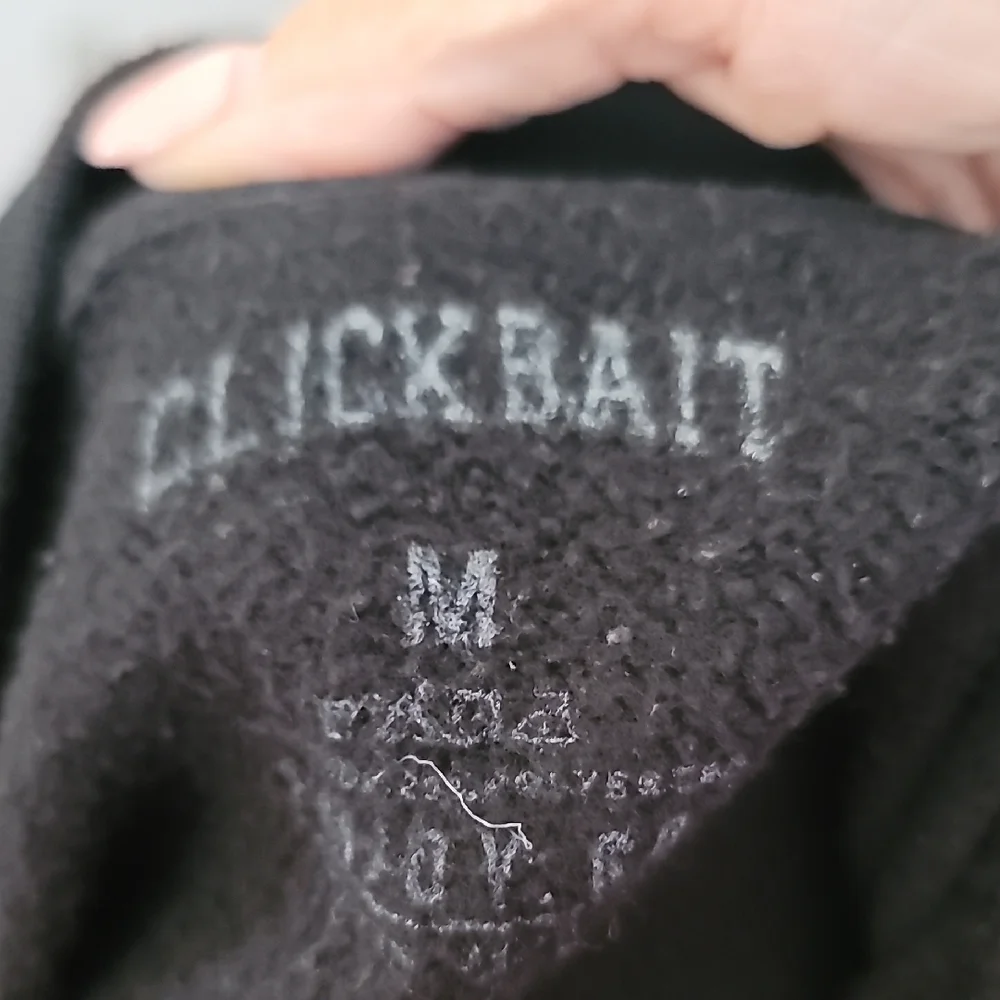 Black Crewneck Clickbait Sweatshirt - Picture 2 of 7
